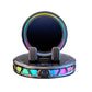 RGB Bilhållare med Trådlös Laddning – Intelligent Autoklämning, 15W Snabbladdning & 360° Rotation