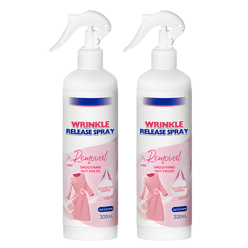 Multifunktionell spray för att ta bort skrynklor