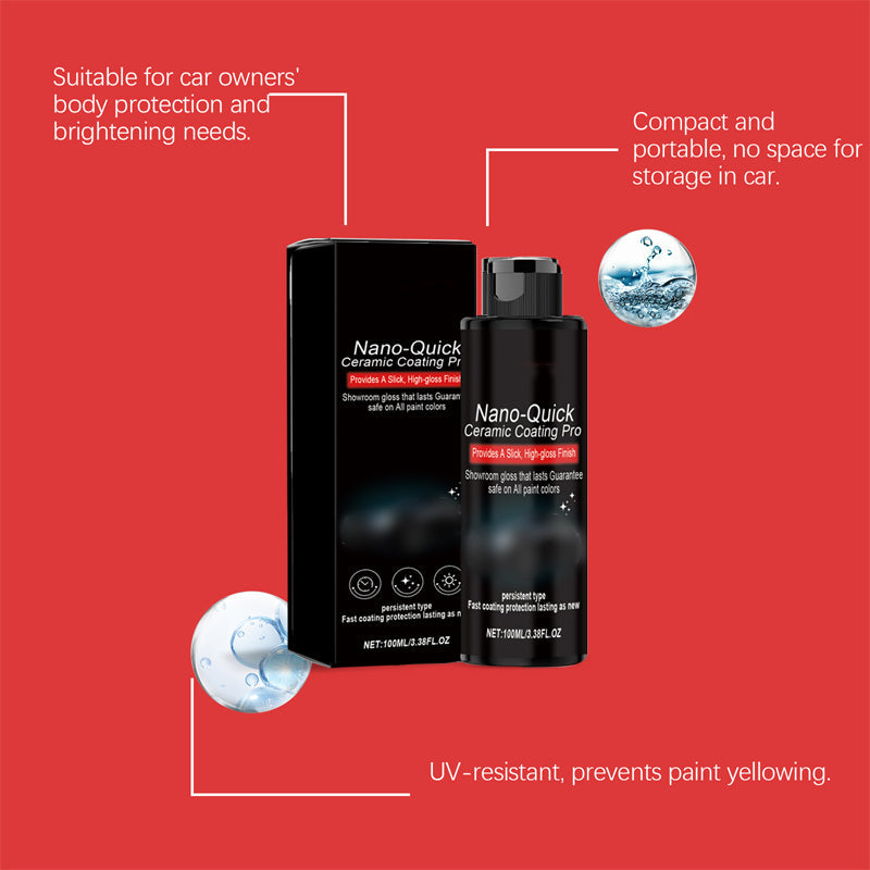 ✨ Quick Detail Spray för Bilar – Nano-keramisk Teknologi & Ultraglanseffekt – Perfekt för Långvarigt Skydd & Spegelliknande Glans 💎