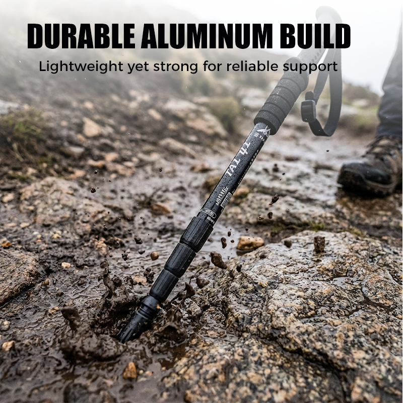 📢📢 48% RABATT!! ⏰ Justerbar vandringsstav i aluminium