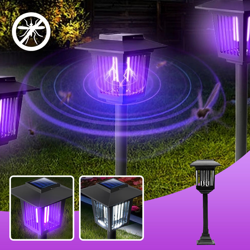 🌿 50% RABATT NU! ⚡ Effektiv Solar Myggdödare för Utomhusbruk 🦟 Dubbel ljus, Auto On/Off & miljövänlig – sommarens smarta myggskydd 🏡