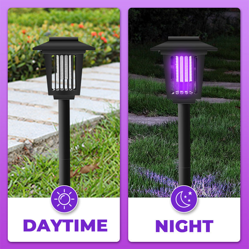 🌿 50% RABATT NU! ⚡ Effektiv Solar Myggdödare för Utomhusbruk 🦟 Dubbel ljus, Auto On/Off & miljövänlig – sommarens smarta myggskydd 🏡