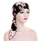 👒 BEGRÄNSAD TID: 50 % RABATT! ✨ Turban för damer med blommönster – mjuk, elastisk och mångsidig 🌸