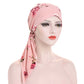 👒 BEGRÄNSAD TID: 50 % RABATT! ✨ Turban för damer med blommönster – mjuk, elastisk och mångsidig 🌸