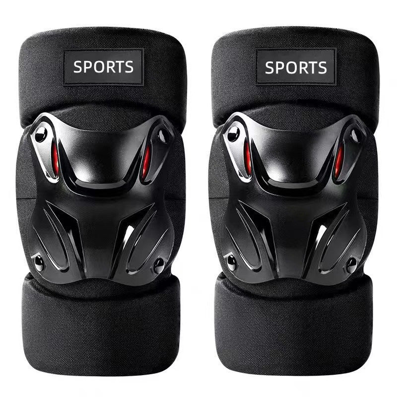 🛡️ 50% RABATT NU! 🏍️ Knä- & Armbandsskydd Set för Motorcykel – Hårt Skal, Ergonomisk Ledad Design & Andningsbar – Justerbara Remmar för Säker Passform ✨