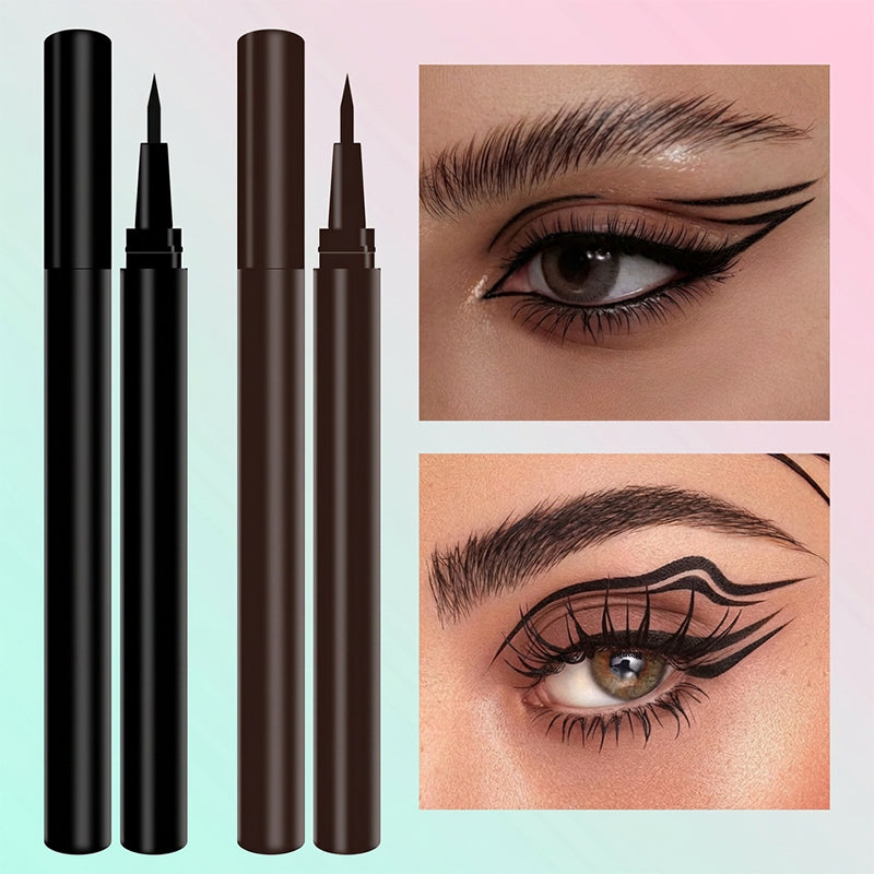 💄 Köp 1 få 1 Gratis! 👁️ Vattentät Flytande Eyelinerpenna – Ultrafin Spets, Snabbtorkande & Långvarig – Precisa Linjer, Ingen Kladd ✨