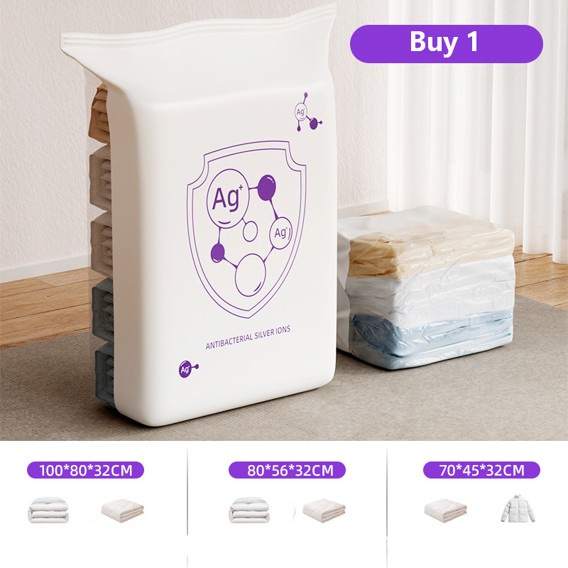 💥 BEGRÄNSAT ERBJUDANDE: 50 % rabatt!💥Vakuumförvaringspåsar – tryck ut luften utan pump, silverjonskydd & 3D-kompression 🎒✨