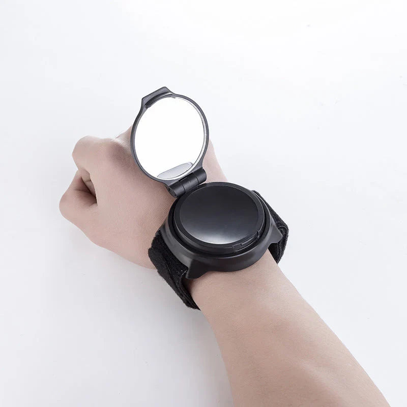 Handledscykelspegel – bredvinklad lins, flexibel & ergonomisk design 🚴🔍