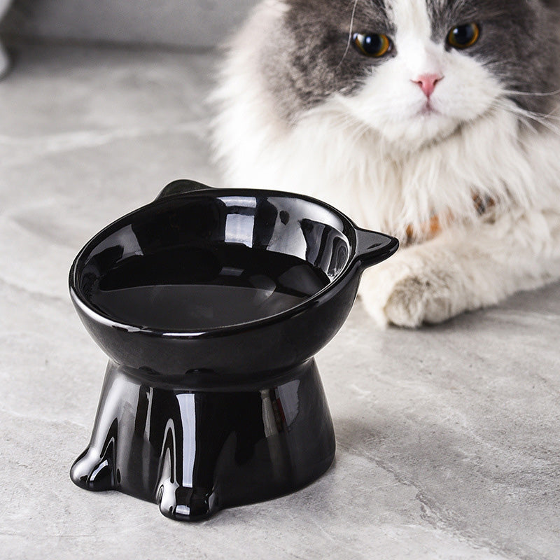 📢📢50 % RABATT  NU!! ⏰Ergonomisk, upphöjd kattskål i plast