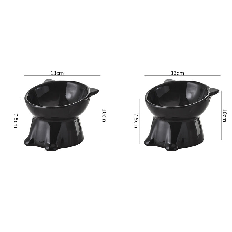 📢📢50 % RABATT  NU!! ⏰Ergonomisk, upphöjd kattskål i plast
