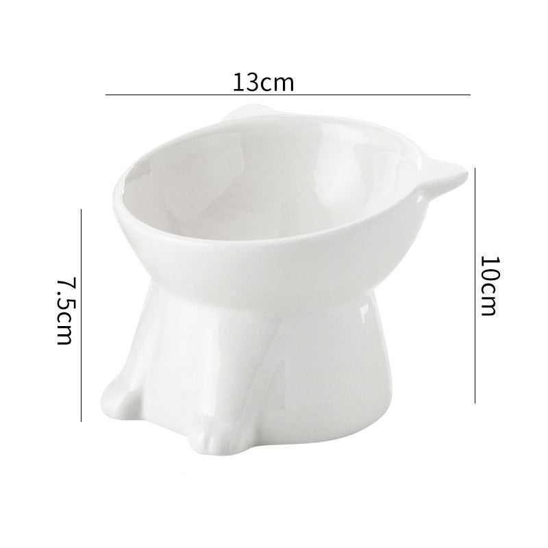 📢📢50 % RABATT  NU!! ⏰Ergonomisk, upphöjd kattskål i plast