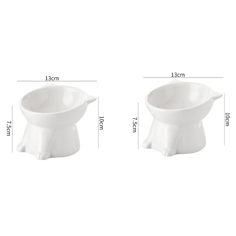 📢📢50 % RABATT  NU!! ⏰Ergonomisk, upphöjd kattskål i plast