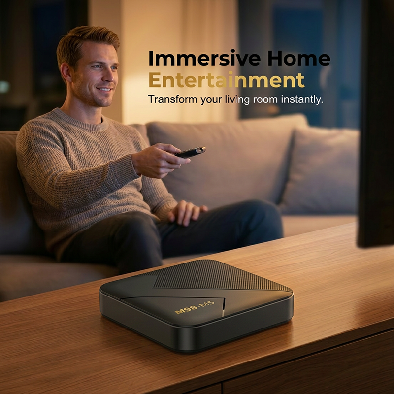 🔥 50% RABATT 🎁 Android TV-box med Bluetooth ✨ Enkel streaming, smidigt ljud & bild i toppklass – perfekt för vardagsrum och filmkvällar 🍿🏡