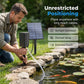 🔥 50 % RABATT 🐟 Dammluftare med solpanel – effektiv syresättning under varma dagar, motverkar algblomning & fiskdöd, tyst & miljövänlig 🌿🐠