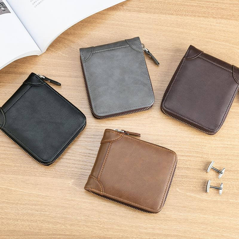 🎁【Specialerbjudande】🎉RFID-stöldskyddsplånbok | Ultratunn och multifunktionell💼