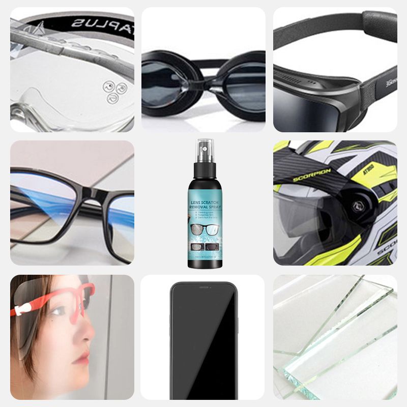👓 50% RABATT NU! ✨ Reparationsspray för repor på linser – polera bort ytliga repor utan ansträngning, återställ linsens klarhet. Passar glasögon, kameralinser och bilstrålkastare. Enkel gör-det-själv-operation. 🔍