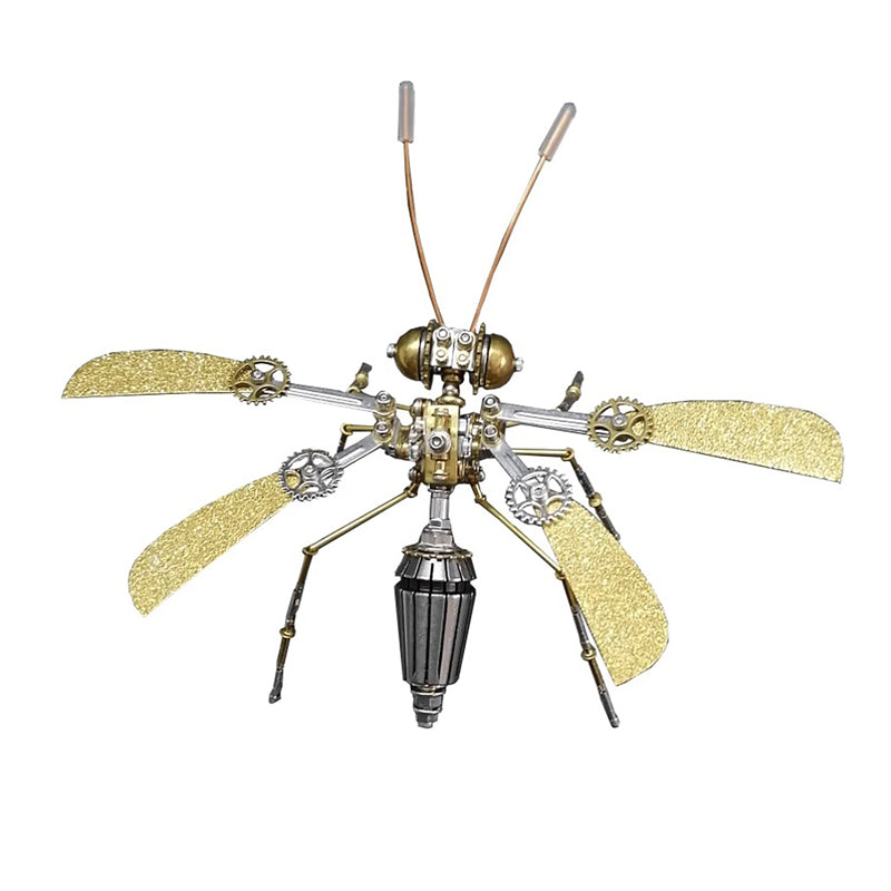 🔥 3D Metal Bee Puzzle Assembly Model Kit