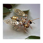 🔥 3D Metal Bee Puzzle Assembly Model Kit