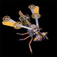 🔥 3D Metal Bee Puzzle Assembly Model Kit