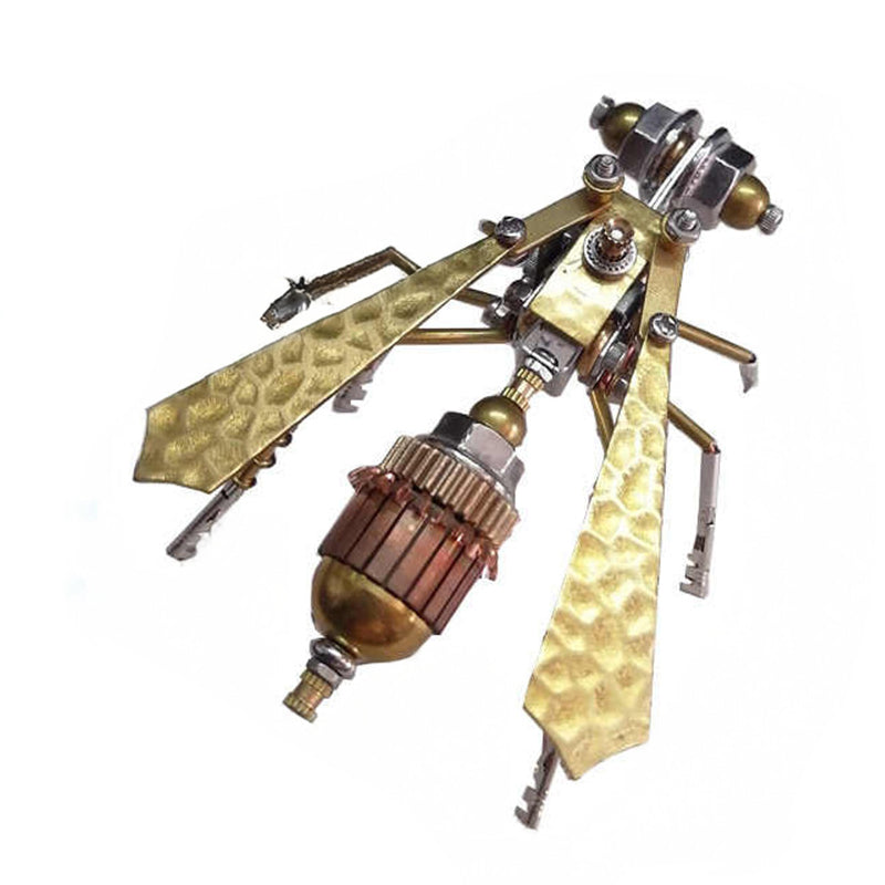 🔥 3D Metal Bee Puzzle Assembly Model Kit