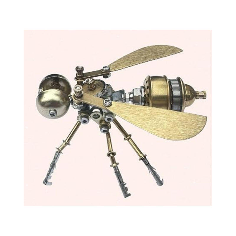 🔥 3D Metal Bee Puzzle Assembly Model Kit
