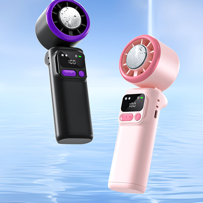 ❄️ 50% RABATT NU! 💨 Bärbar Kylfläkt med Iskompressionsplatta – Kyl Ner Direkt – Perfekt för Resan 🌡️
