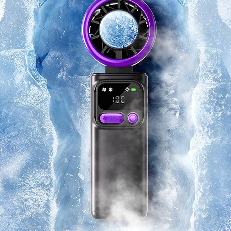 ❄️ 50% RABATT NU! 💨 Bärbar Kylfläkt med Iskompressionsplatta – Kyl Ner Direkt – Perfekt för Resan 🌡️