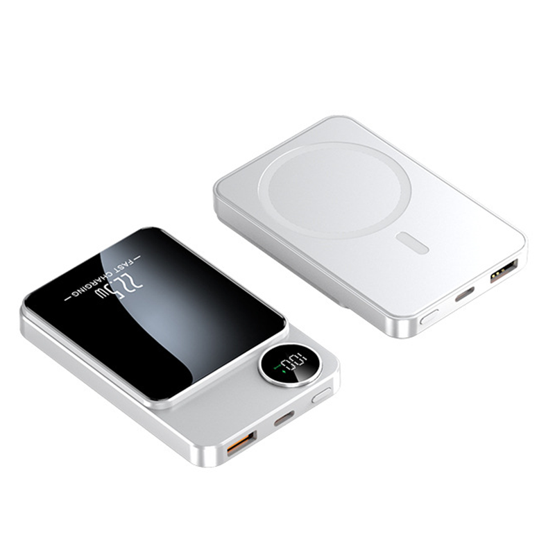 🔋✨Professionell magnetladdare för resenärer och yrkesverksamma 🧲| 22,5 W via kabel och 15 W trådlöst | 10 000 mAh | Snabb leverans💥
