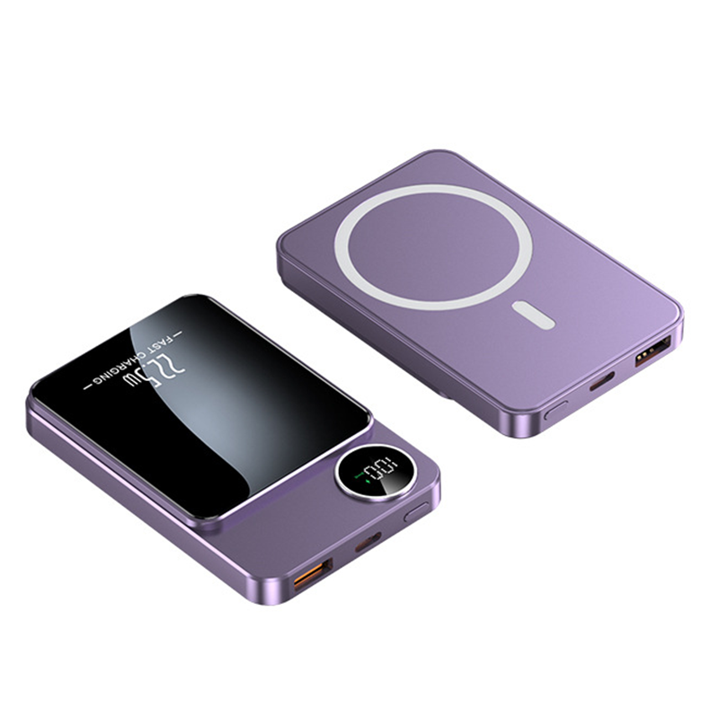 🔋✨Professionell magnetladdare för resenärer och yrkesverksamma 🧲| 22,5 W via kabel och 15 W trådlöst | 10 000 mAh | Snabb leverans💥