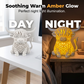 🐮Varmglödande Highland Cow Bordslampa