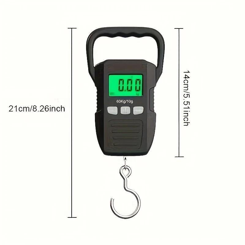 🧳 50 % RABATT NU! ⚖️ Digital handhållen bagagevåg – mät upp till 60 kg, kompakt & bakbelyst display – undvik överviktsavgifter ✨