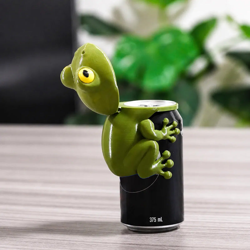 🐸Söt groda burktoppare