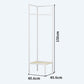 Space-Saving Garment Rack