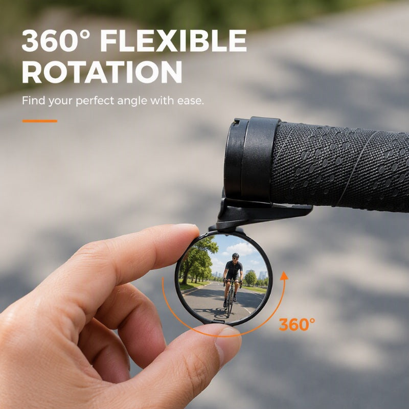 ✨50 % RABATT NU!✨360-graders roterbar cykelbackspegel