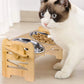 Höjdjusterbar Upphöjd Mat- och Vattenskål för Hund & Katt