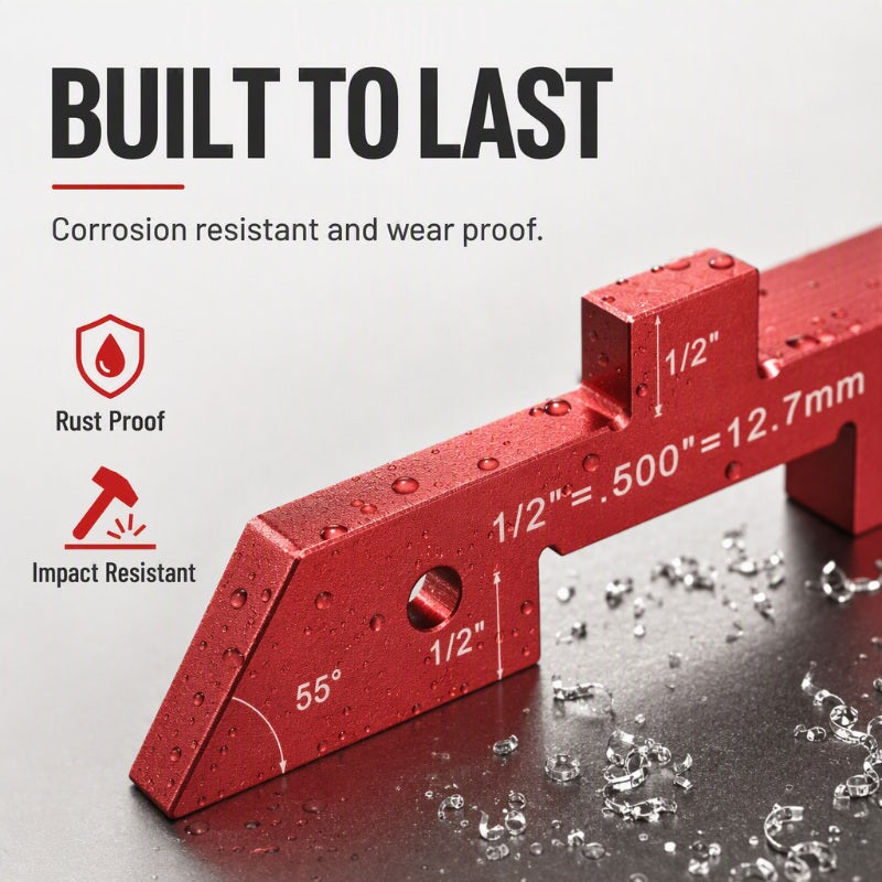 📐 50% RABATT NU! 🛠️ Inställningsblock i aluminium – laseretsade, anodiserade & precisa – för bordssågar, fräsbord och pelarborrmaskiner 🔧