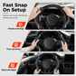 🚗 50 % RABATT NU! 🏎️ Sportigt rattöverdrag med silikongrepp – halksäker kontroll & massagefunktion, 38 cm 🖐️