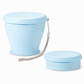 🥤 50 % RABATT NU! 🎒 Kompakt hopfällbar resemugg i silikon – fälls platt, fäster på ryggsäcken & tål kokande vatten 💧