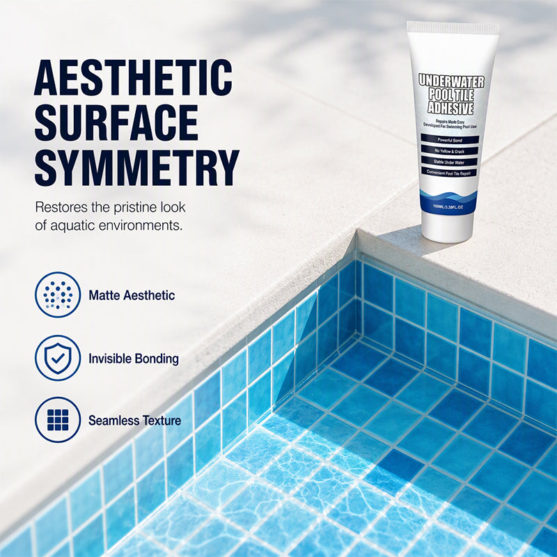 💧 50% RABATT NU! Höghållfast undervattenslim för poolkakel – professionell reparation utan att tömma poolen – snabb bindning, hållbar & estetisk finish ✨