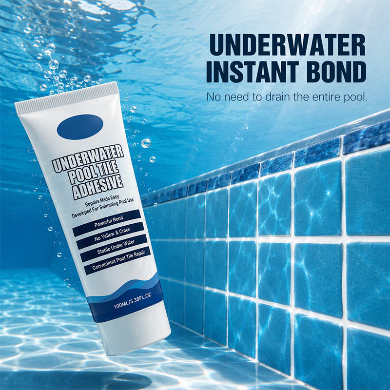 💧 50% RABATT NU! Höghållfast undervattenslim för poolkakel – professionell reparation utan att tömma poolen – snabb bindning, hållbar & estetisk finish ✨
