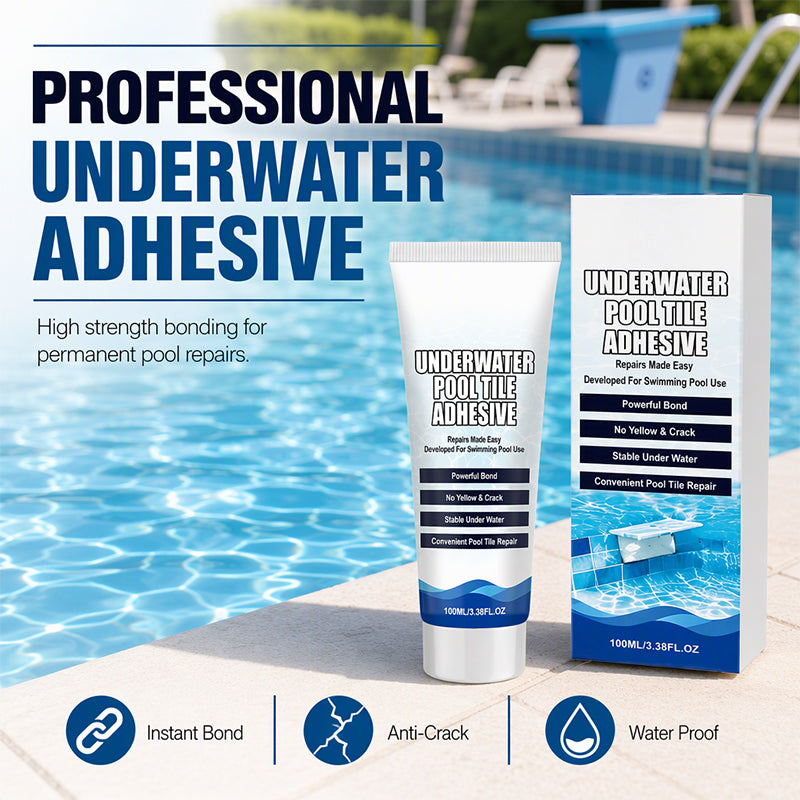 💧 50% RABATT NU! Höghållfast undervattenslim för poolkakel – professionell reparation utan att tömma poolen – snabb bindning, hållbar & estetisk finish ✨
