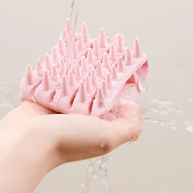 💆 50 % RABATT NU! 🌿 Silikon hårbottenmassör – breda piggar för rogivande massage, våt & torr användning 💧