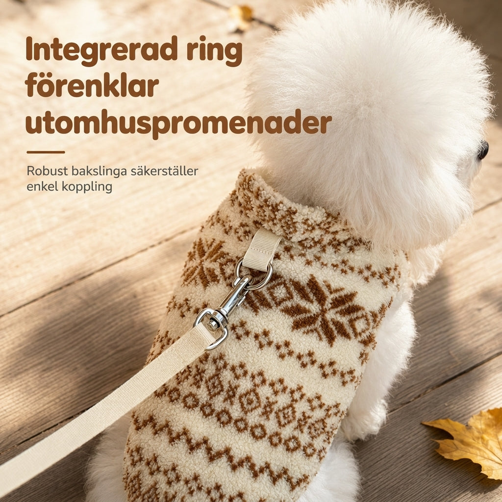 🐾50 % RABATT🧶Varm, förtjockad husdjurströja med hög halsring, högkvalitativt kläder för små hundar och katter under hösten och vintern