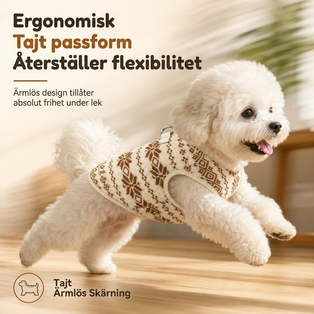 🐾50 % RABATT🧶Varm, förtjockad husdjurströja med hög halsring, högkvalitativt kläder för små hundar och katter under hösten och vintern