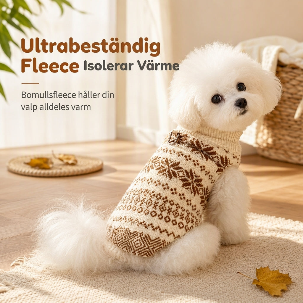 🐾50 % RABATT🧶Varm, förtjockad husdjurströja med hög halsring, högkvalitativt kläder för små hundar och katter under hösten och vintern