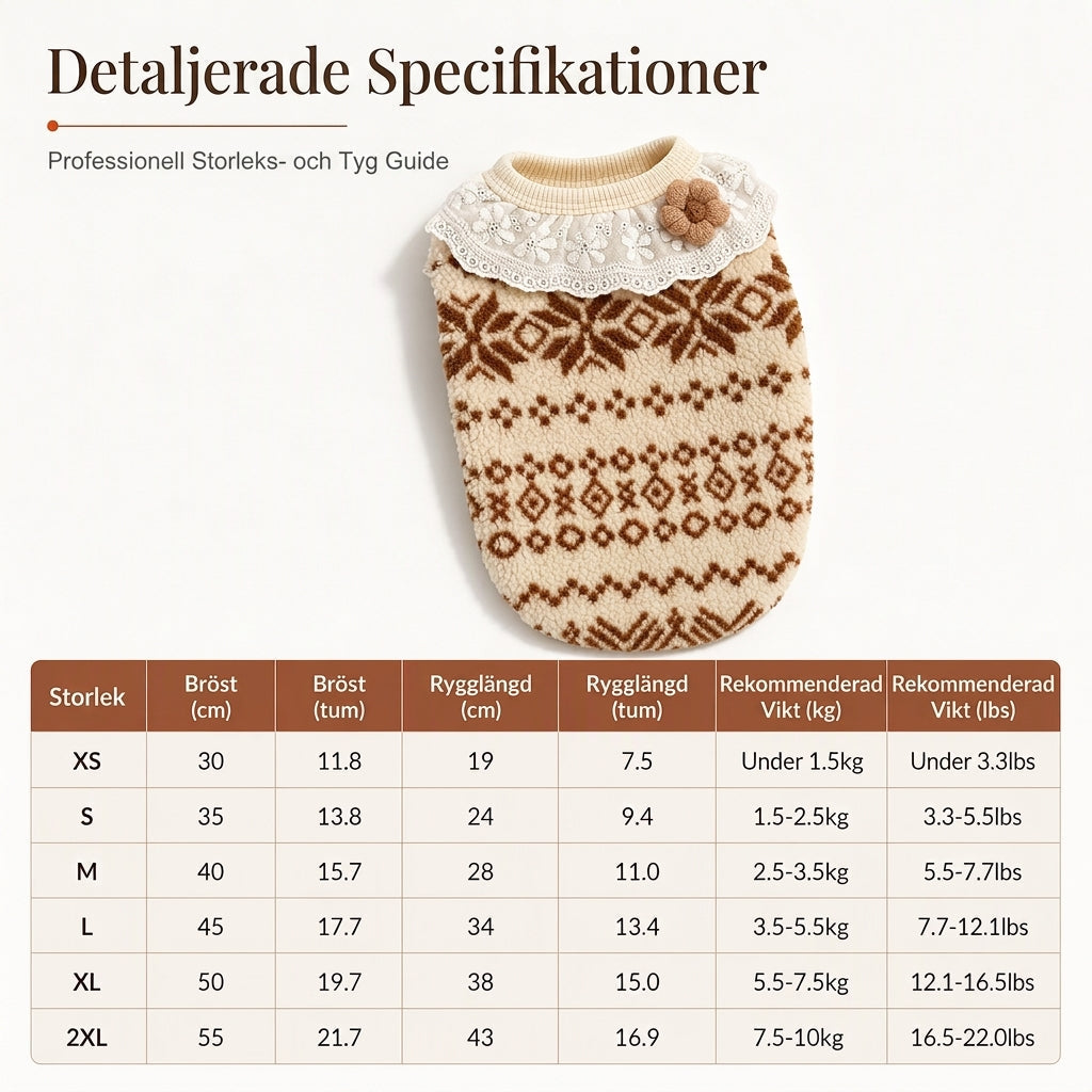 🐾50 % RABATT🧶Varm, förtjockad husdjurströja med hög halsring, högkvalitativt kläder för små hundar och katter under hösten och vintern