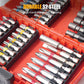 🔥50% RABATT NU! 83-delars skruvbitsats, hård & mångsidig för reparationer 🔧⚙️