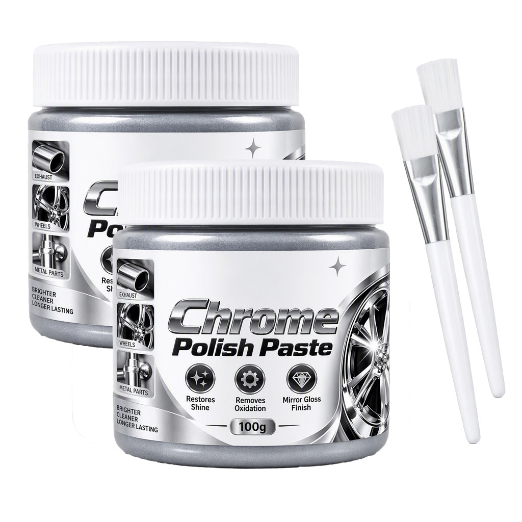 🔥50% RABATT NU! Krompolish med pensel, tar bort oxidation på metall & bilhjul 🚗✨🧴✅💥