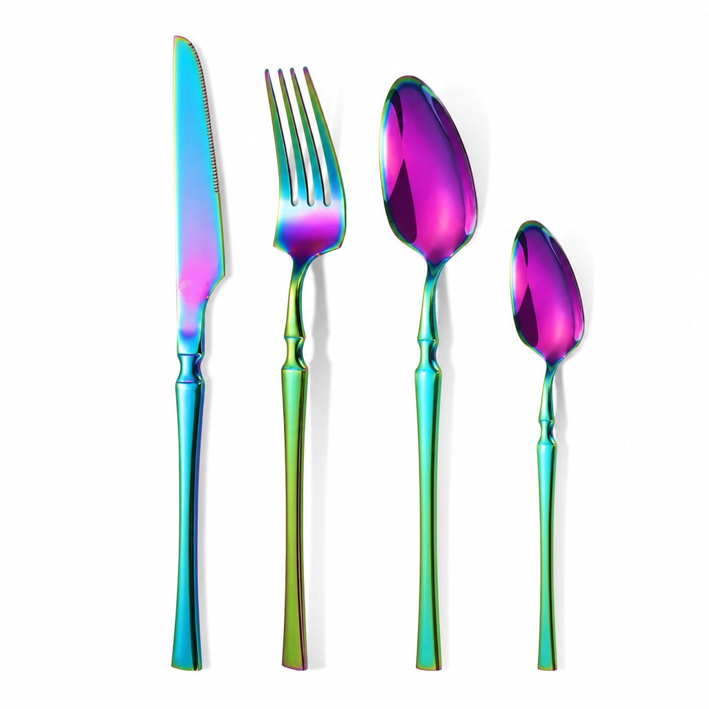 🔥50 % RABATT NU🍴 Bestickset i rostfritt stål – 24 delar