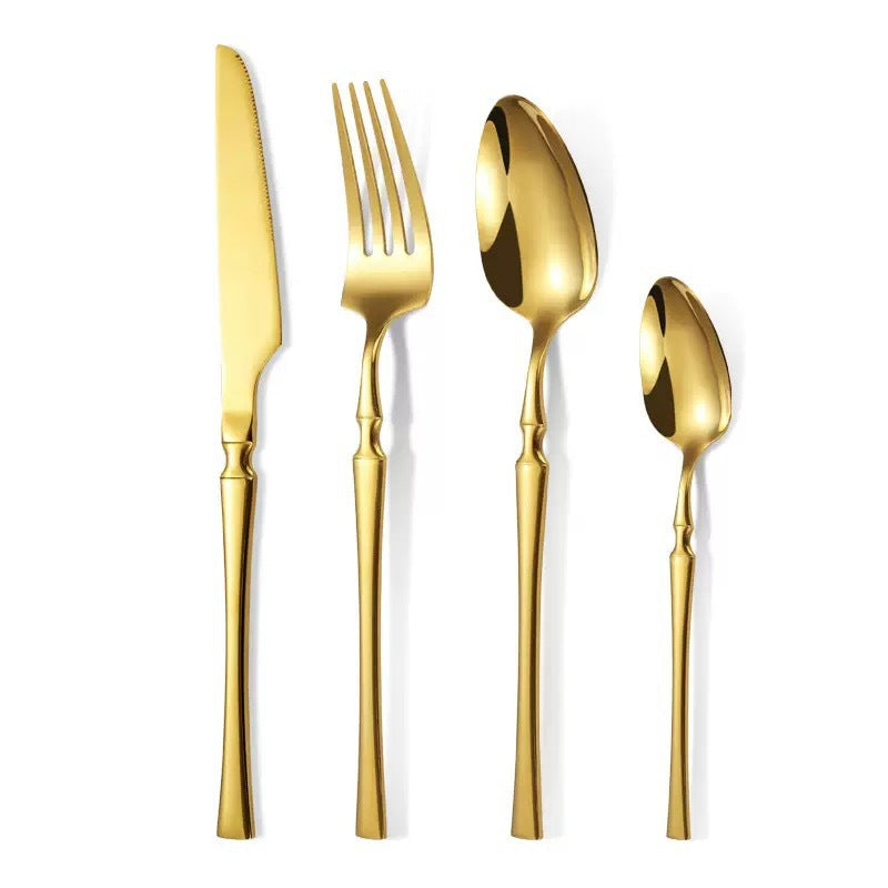 🔥50 % RABATT NU🍴 Bestickset i rostfritt stål – 24 delar